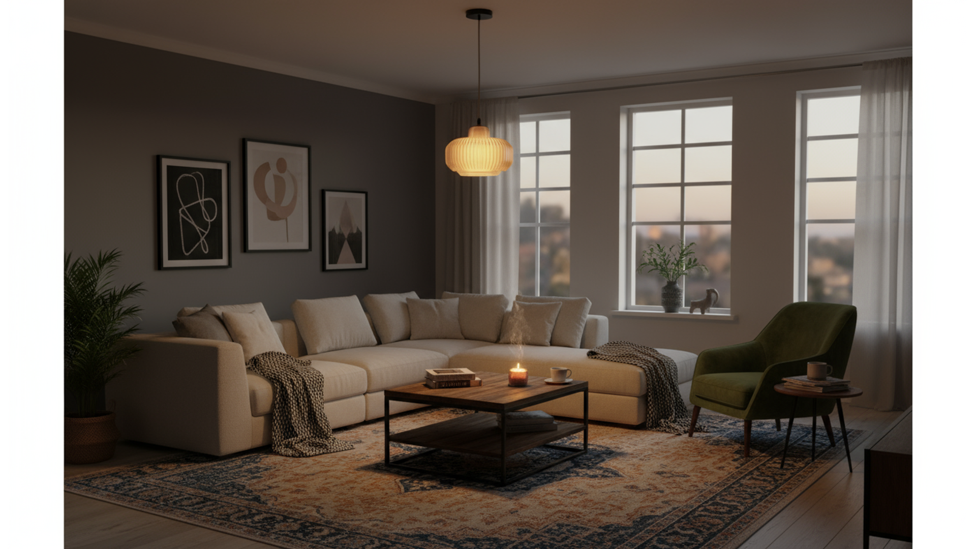 ONIO | Sculptural 3D Printed Pendant Light – Design Lighting